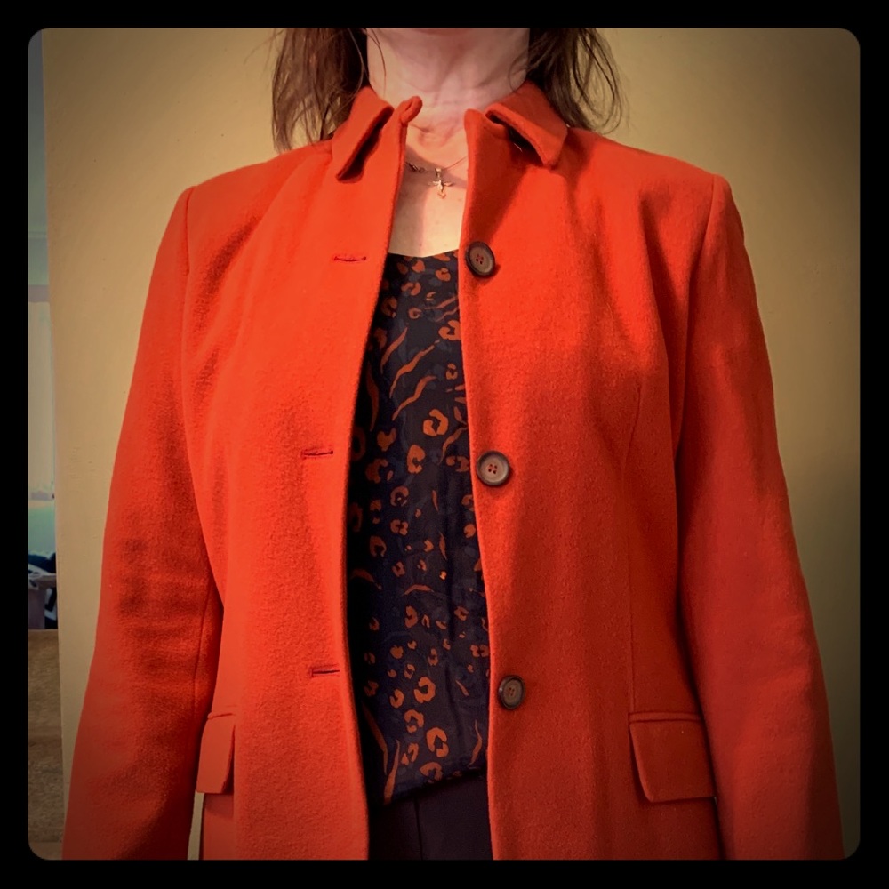 SOLD-Winter in Europe to the Northern USA Wool Blazer